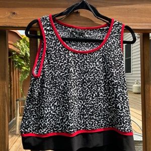 Black and white work top